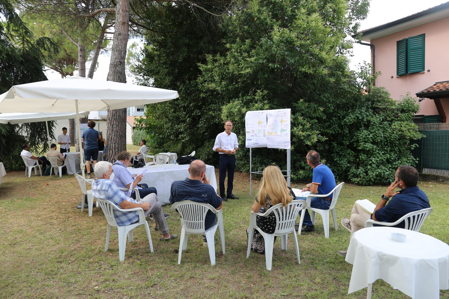 Pro action cafe - postazione tematica riguardante la stima del fabbisogno irriguo per agricoltura